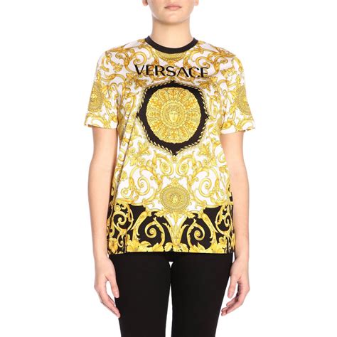 versace space shirt|Versace t shirt women.